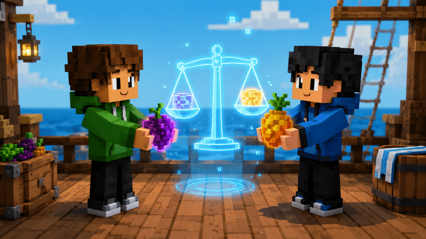 Blox Fruits trading system overview