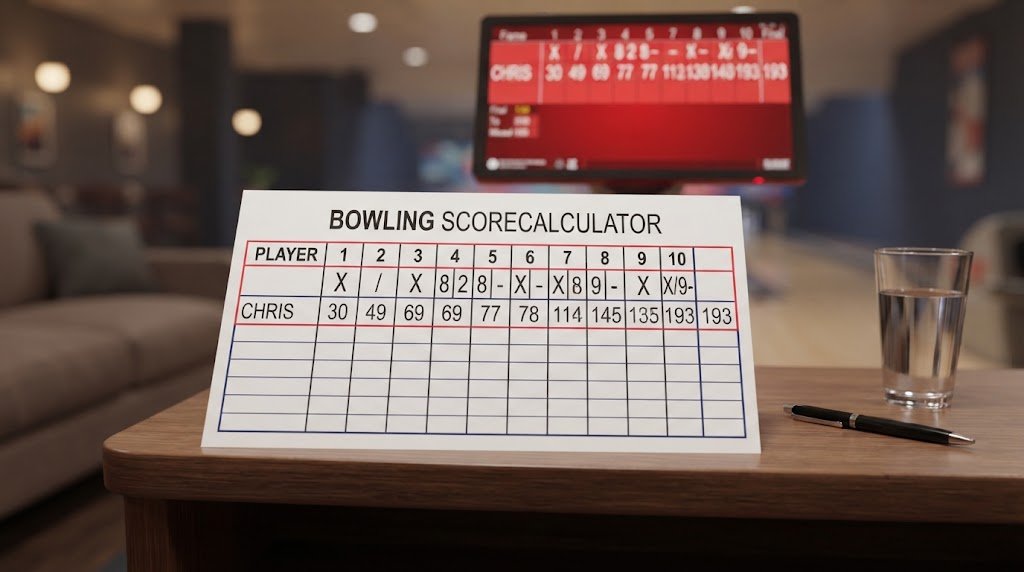 Bowling Score Calculator 2026: Calculate Frame Scores and Totals Instantly
