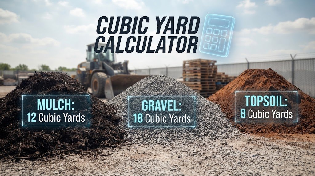 Cubic Yard Calculator 2026: Calculate Volume and Tonnage Instantly